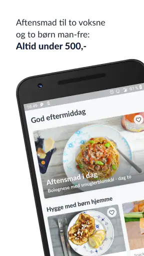 Mambeno: Nem og billig madplan screenshot