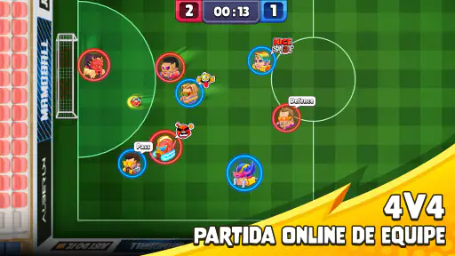 MamoBall 4v4 Futebol Online screenshot