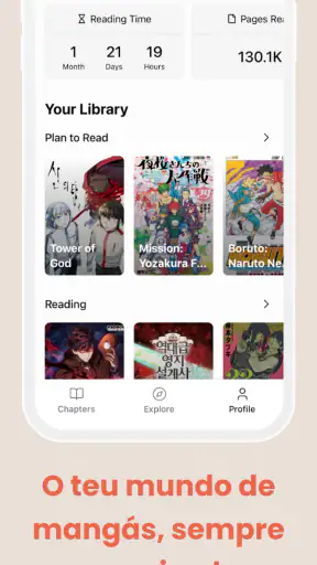 MangaTime - Rastreador Manga screenshot