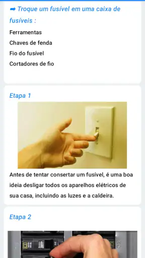 manual do eletricista screenshot