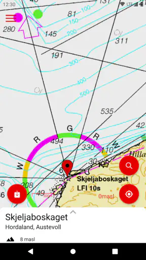 Mapa da Noruega screenshot