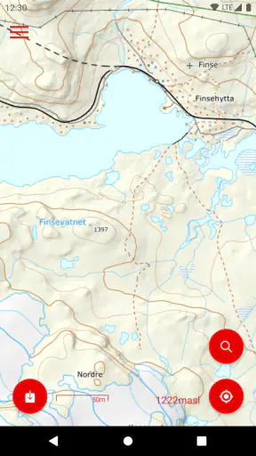 Mapa da Noruega screenshot