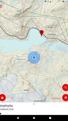 Mapa da Noruega screenshot