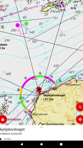 Mapa da Noruega screenshot