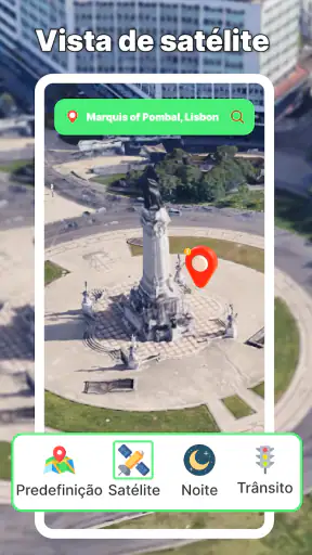 Mapa da Terra Satélite screenshot