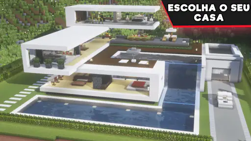 Mapa de Casa Moderna Minecraft screenshot