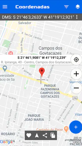 Mapa de Coordenadas GPS screenshot