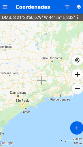 Mapa de Coordenadas GPS screenshot