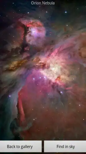 Mapa do céu screenshot