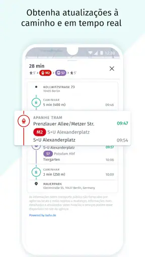 Mapas e navegação do HERE WeGo screenshot
