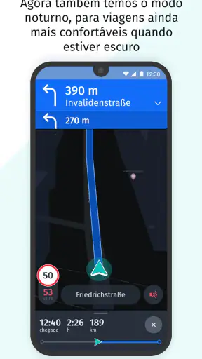Mapas e navegação do HERE WeGo screenshot
