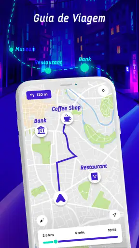 Mapas offline, GPS-velocímetro screenshot