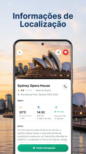 Mapas Offline & Planejador AI screenshot