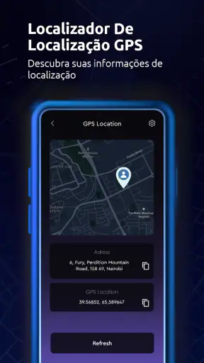 Mapas tudo em um, velocímetro screenshot