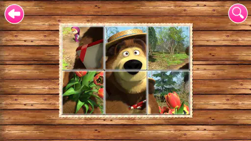 Masha e o Urso. Jogo Educativo screenshot