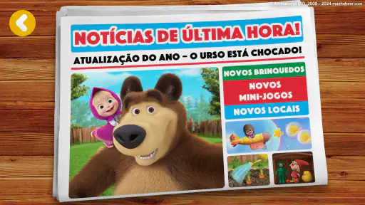 Masha e o Urso: Jogos Infantis screenshot