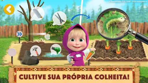Masha e o Urso: Jogos Infantis screenshot