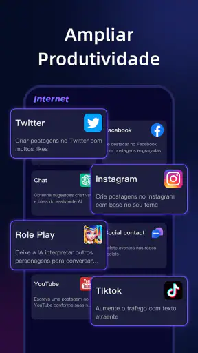 MateAI - Chatbot IA Português screenshot