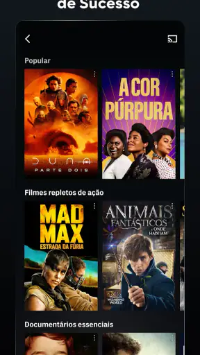 Max: HBO, filmes e séries screenshot