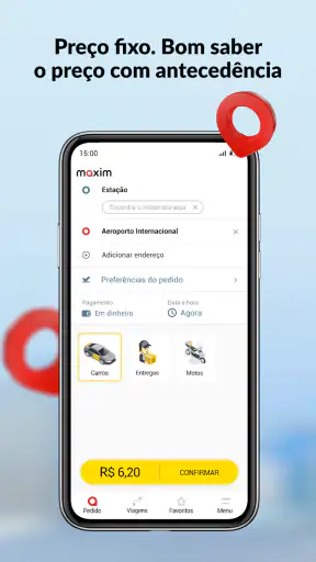 maxim — viagens & entregas screenshot