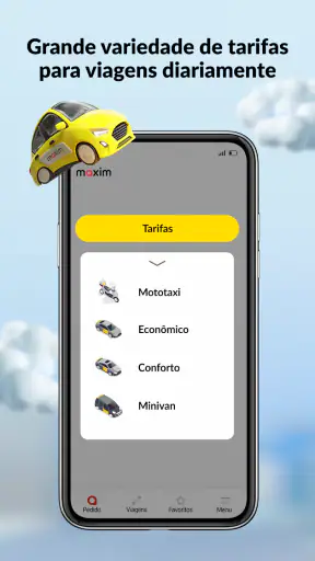 maxim — viagens & entregas screenshot