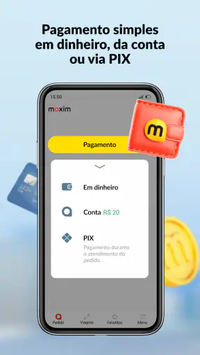 maxim — viagens & entregas screenshot