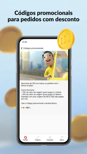 maxim — viagens & entregas screenshot