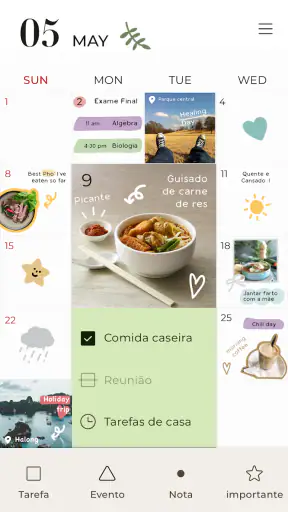 May: Beautiful Bullet Journal screenshot