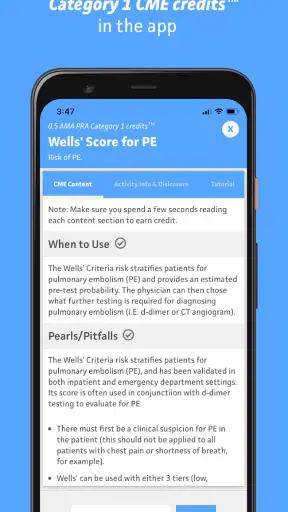 MDCalc Medical Calculator screenshot