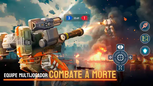 Mech Wars - Batalhas online screenshot