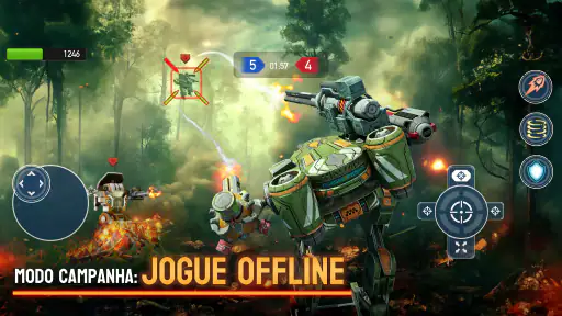Mech Wars - Batalhas online screenshot
