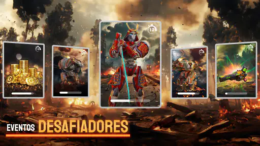 Mech Wars - Batalhas online screenshot