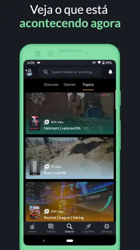 Medal - Clipes de Jogos screenshot