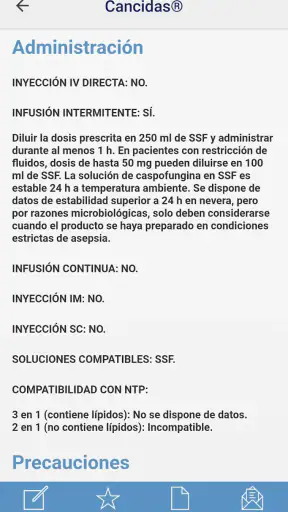 Medicamentos vía parenteral screenshot