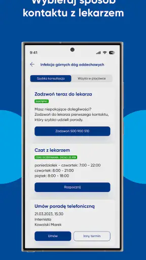 Medicover OnLine screenshot