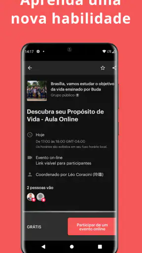 Meetup: Eventos perto de você screenshot