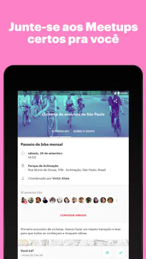 Meetup: Eventos perto de você screenshot