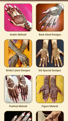 Mehandi Design Offline screenshot