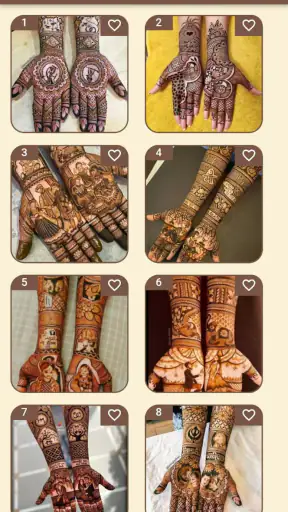 Mehandi Design Offline screenshot