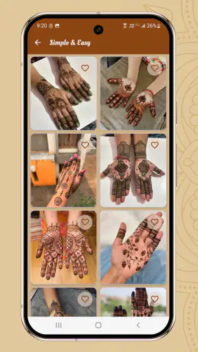 Mehndi Design: Simples e Fácil screenshot