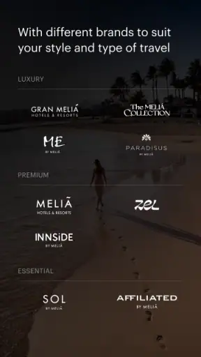 Meliá: Reserve hotéis e resort screenshot