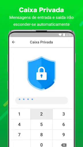 Mensageiro: Mensagem, SMS screenshot