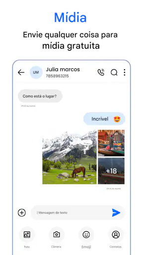 Mensagens screenshot
