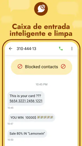Mensagens - Aplicativo de SMS screenshot