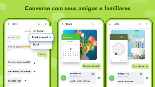 Mensagens - Aplicativo de SMS screenshot