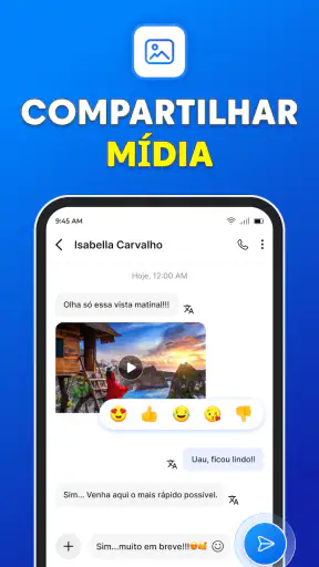 Mensagens: Mensageiro de Texto screenshot