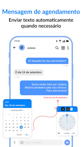Mensagens : SMS screenshot