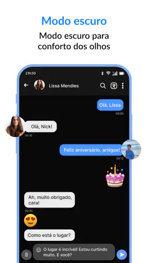 Mensagens : SMS screenshot