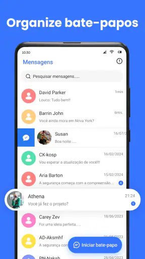Mensagen:Texto de mensagem SMS screenshot