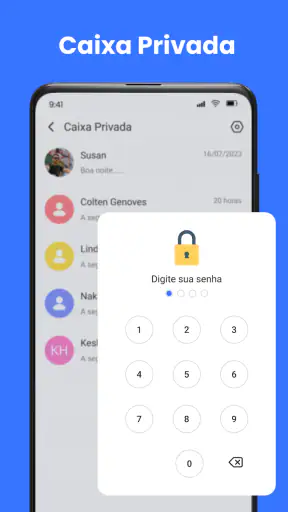 Mensagen:Texto de mensagem SMS screenshot